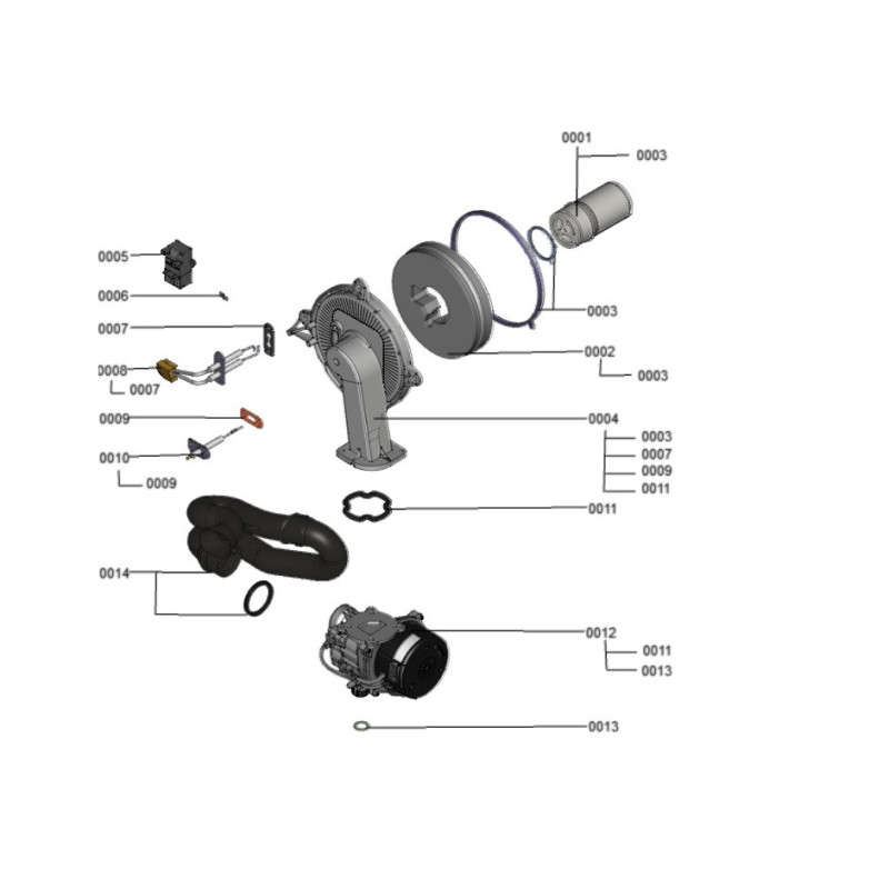 Wentylator iNR77 lean-version 7870539 / 7890485 VIESSMANN