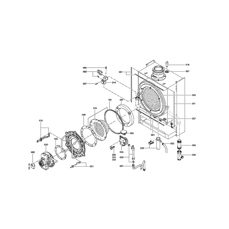 Uszczelka elektrody jonizacyjnej 7827031 Viessmann