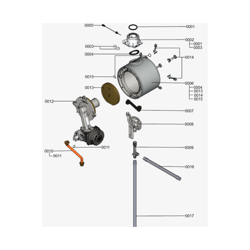 Element przyłączeniowy kotła 7826466 VIESSMANN